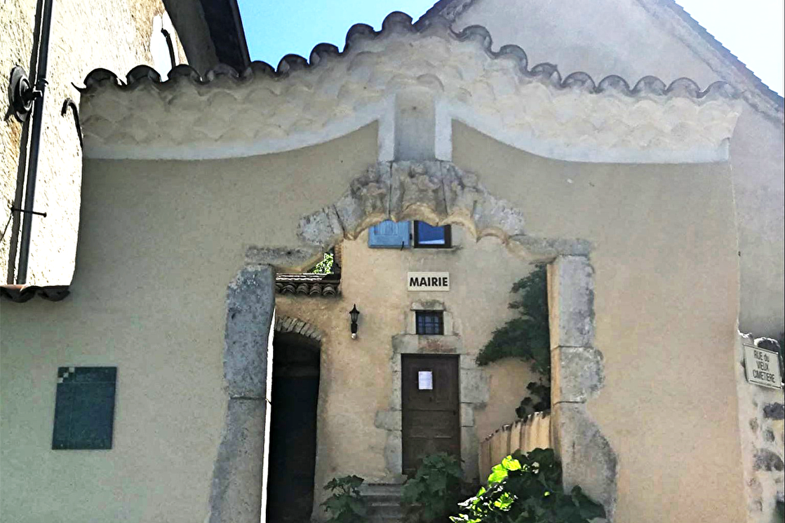 Mairie église de Glandage