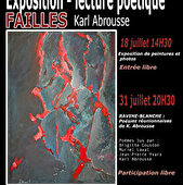 Exposition-  Faille - Karl Abrousse