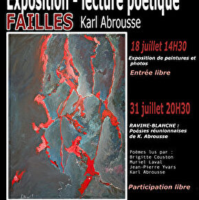 Exposition-  Faille - Karl Abrousse