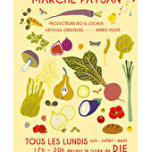 Marché d'été de Die