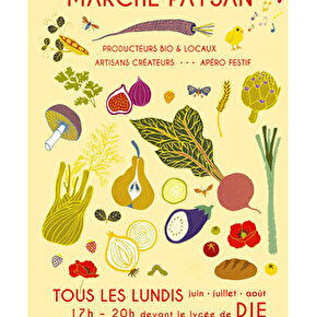 Marché d'été de Die