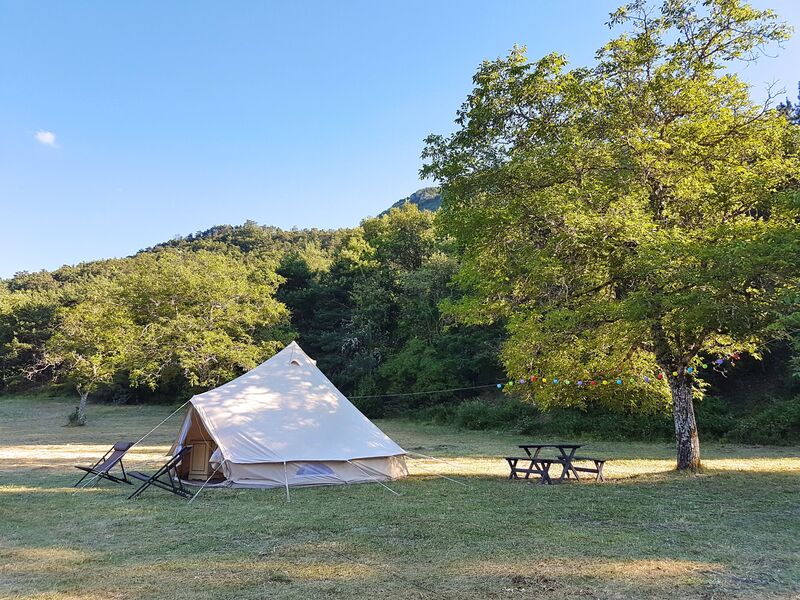 Camping - Ferme de Clareau - La Motte Chalancon